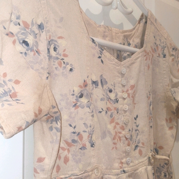 Vintage floral baby doll dress - Picture 2 of 4